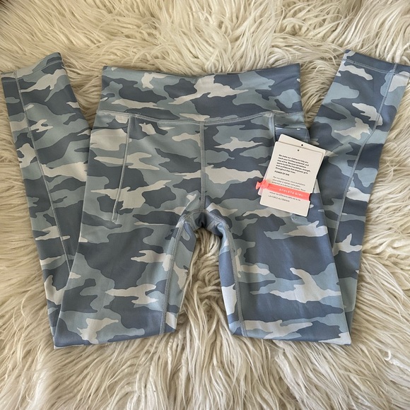 Athleta Other - Athleta girl‎ Stash your treasures tight gray camo high rise leggings P NWT